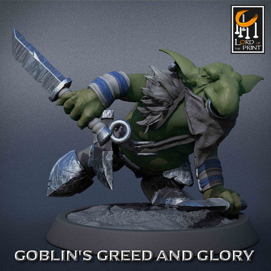 Goblin Rogue Pack | Goblin's Greed and Glory | Lord of the Print | Wargaming | Dungeons and Dragons | Goblins | Tabletop RPG | DnD