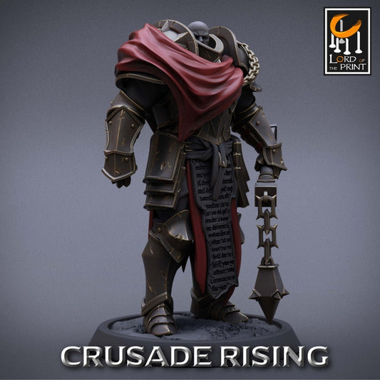 Templar Flail Pack | Crusade Rising | Lord of the Print | Wargaming | Dungeons and Dragons | Tabletop RPG | DnD