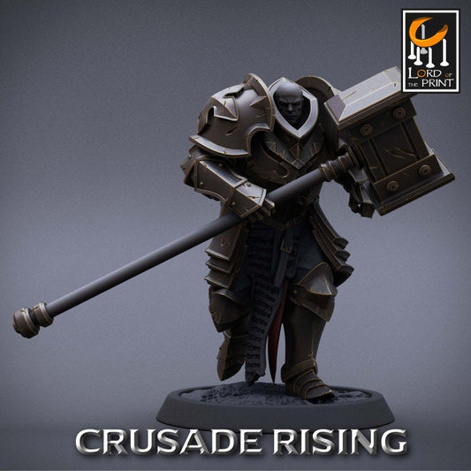 Templar Hammer Pack | Crusade Rising | Lord of the Print | Wargaming | Dungeons and Dragons | Tabletop RPG | DnD
