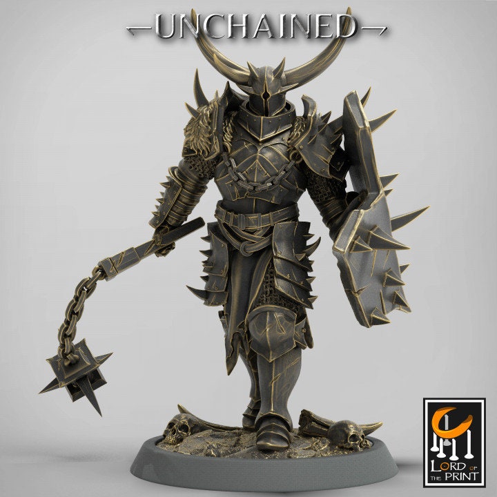 Flail Squadron | Unchained | Lord of the Print | Wargaming | Dungeons and Dragons | Chaos | Tabletop RPG | Knight | DnD