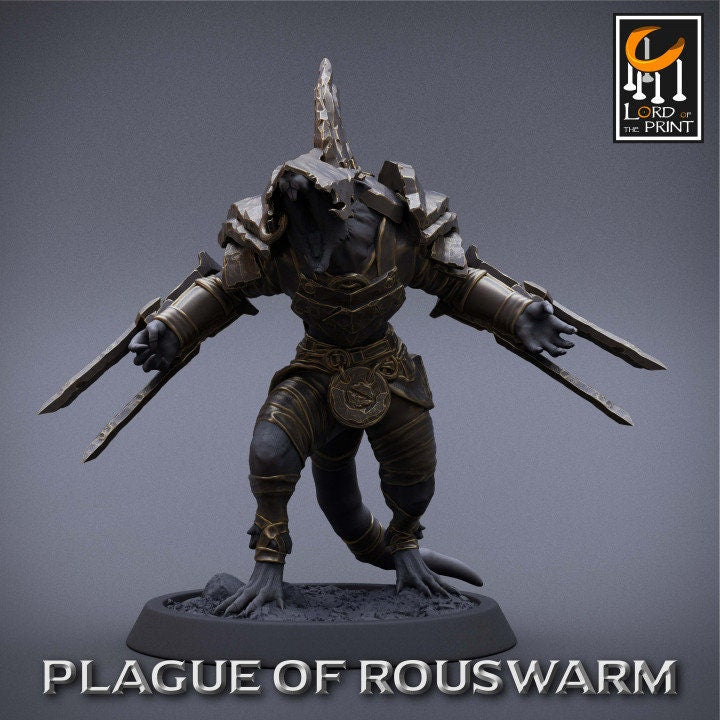 Berserk Infantry Pack | Plague of Rouswarm | Lord of the Print | Wargaming | Dungeons and Dragons | Egyptian | Tabletop RPG | DnD