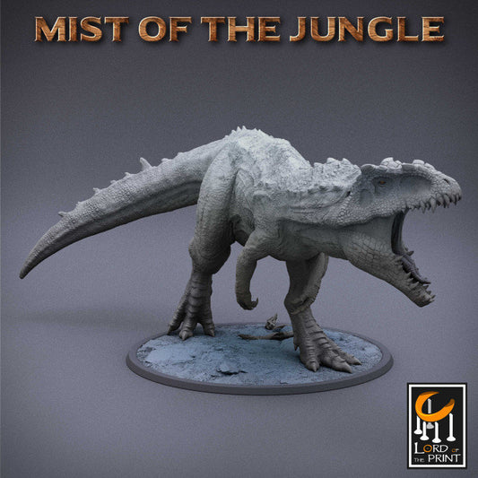 Giganotosaurus | Dinosaur Gift| | DnD | Mist of the Jungle | Lord of the Print | Wargaming | Dungeons and Dragons Tabletop RPG