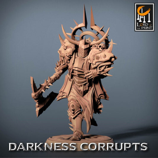 Darknight Axe Pack | Darkness Corrupts | Lord of the Print | Wargaming | Dungeons and Dragons | Chaos | Tabletop RPG | DnD