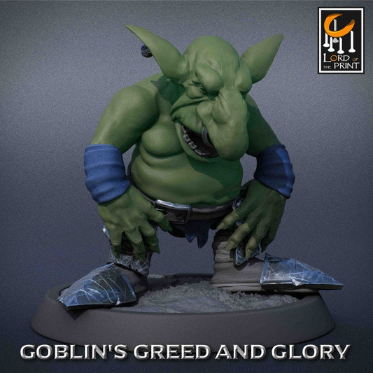 Goblin Basic Pack | Goblin's Greed and Glory | Lord of the Print | Wargaming | Dungeons and Dragons | Goblins | Tabletop RPG | DnD