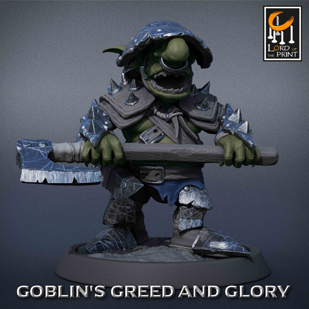 Goblin Warlike Pack | Goblin's Greed and Glory | Lord of the Print | Wargaming | Dungeons and Dragons | Goblins | Tabletop RPG | DnD