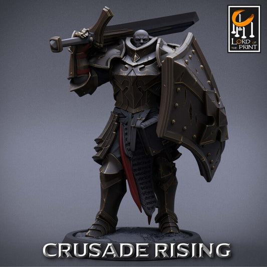 Templar Sword Pack | Crusade Rising | Lord of the Print | Wargaming | Dungeons and Dragons | Tabletop RPG | DnD