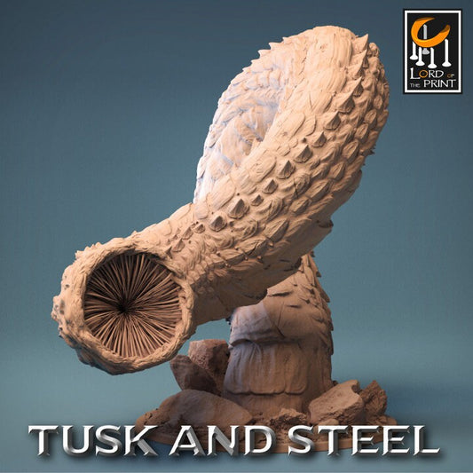 Worm Pack | Tusk and Steel | Lord of the Print | Wargaming | Dungeons and Dragons | Tabletop RPG | DnD
