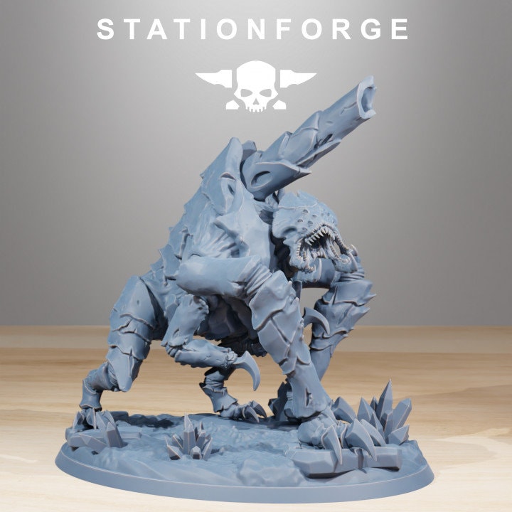 Xenarid Fluxus | Station Forge | Wargaming | Alien Xenomorph | Alien Mortar Cannon Bug