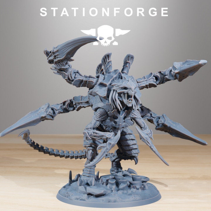 Xenarid Ravage Howler | Station Forge | Alien Hive Beast | Wargaming |