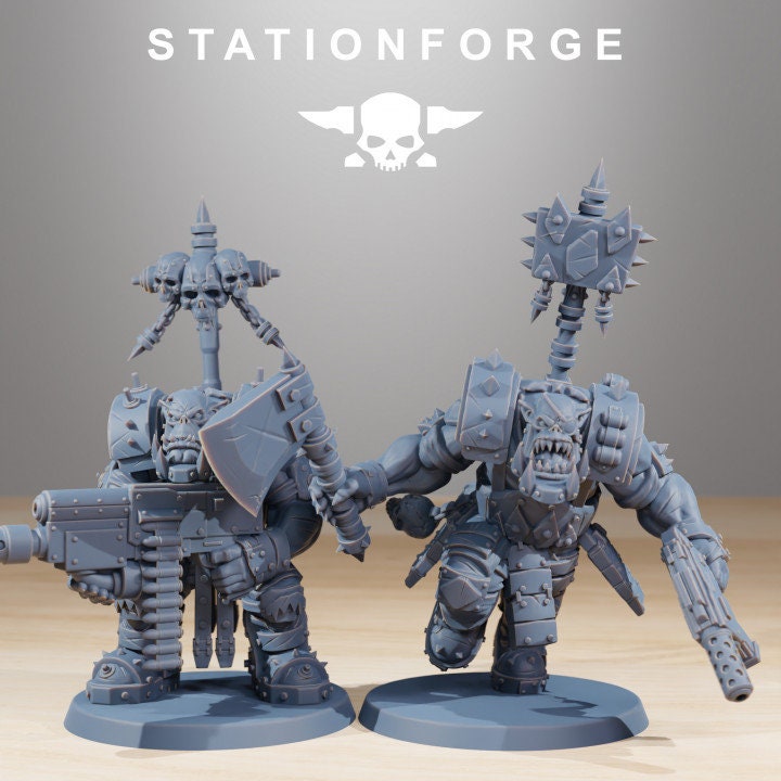 Orkaz Skull Crushers | Station Forge | Orkaz | Wargaming | Ork | Orcs |