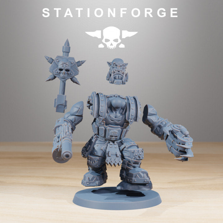 Orkaz Skull Crushers | Station Forge | Orkaz | Wargaming | Ork | Orcs |