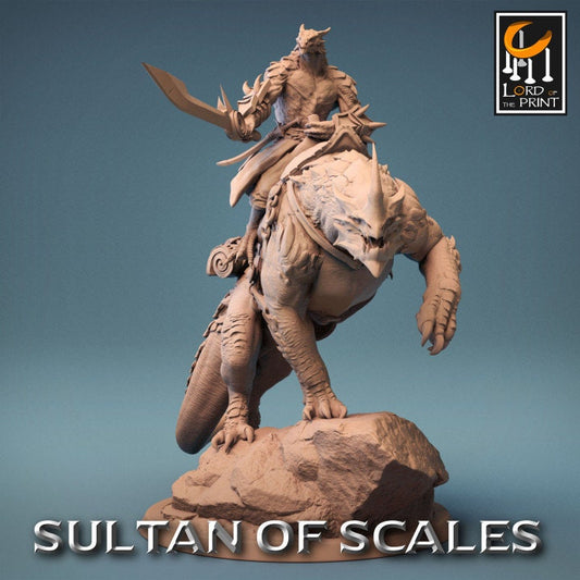 Dragonborn Mounts Wingless | Sultan of Scales | Lord of the Print | Wargaming | Dungeons and Dragons | Tabletop RPG | DnD