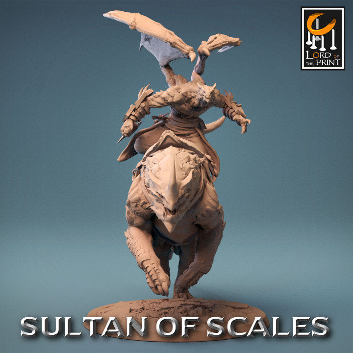 Dragonborn Mounts Wings | Sultan of Scales | Lord of the Print | Wargaming | Dungeons and Dragons | Tabletop RPG | DnD