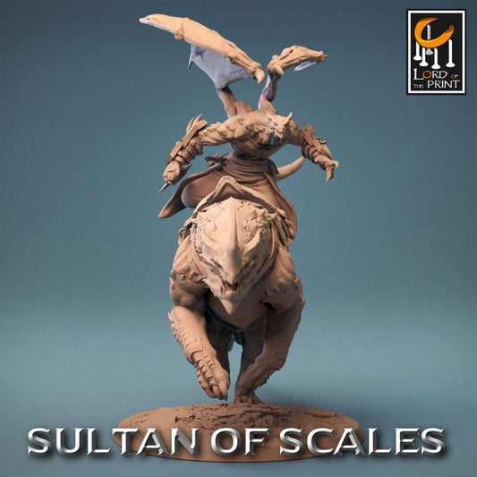 Dragonborn Mounts Wings | Sultan of Scales | Lord of the Print | Wargaming | Dungeons and Dragons | Tabletop RPG | DnD
