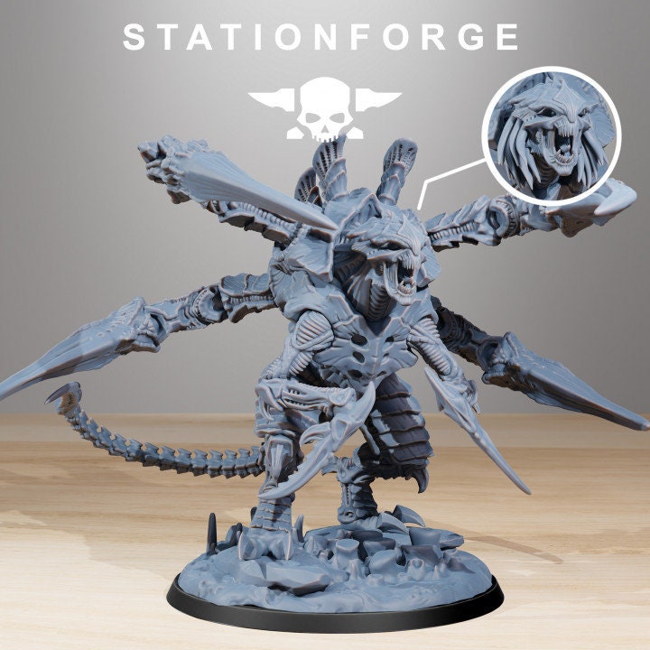 Xenarid Ravage Howler | Station Forge | Alien Hive Beast | Wargaming |