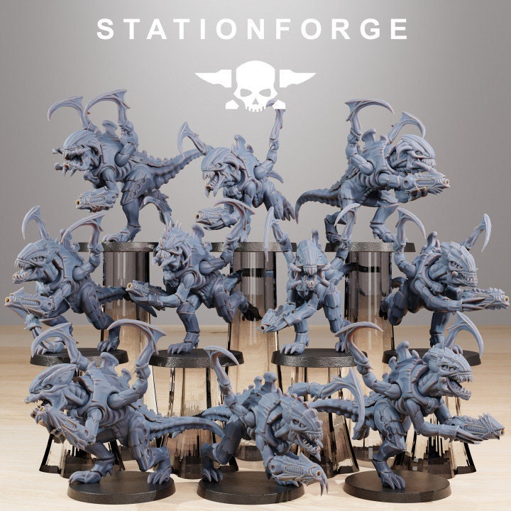 Xenarid Infantry 2.0 | Station Forge | Wargaming | Alien hive minion proxy | Xeno alien space bug