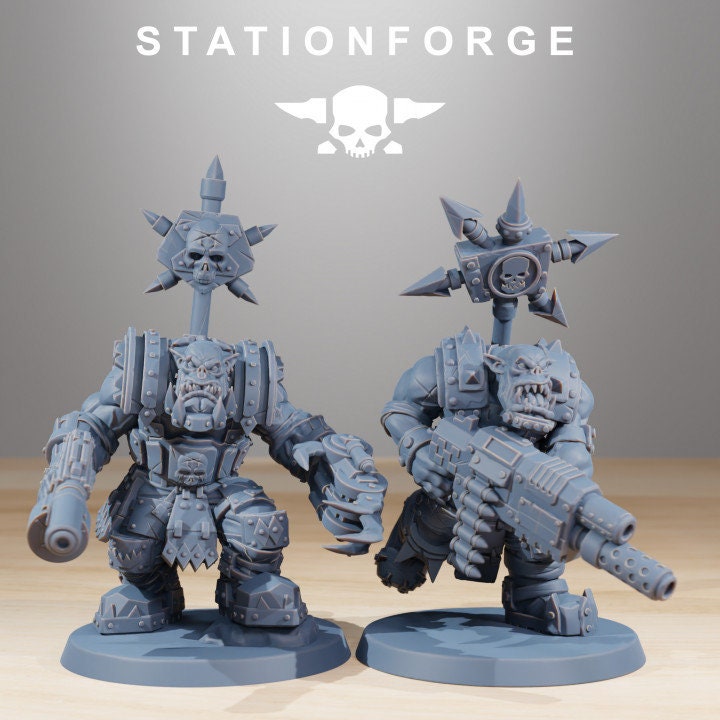 Orkaz Skull Crushers | Station Forge | Orkaz | Wargaming | Ork | Orcs |