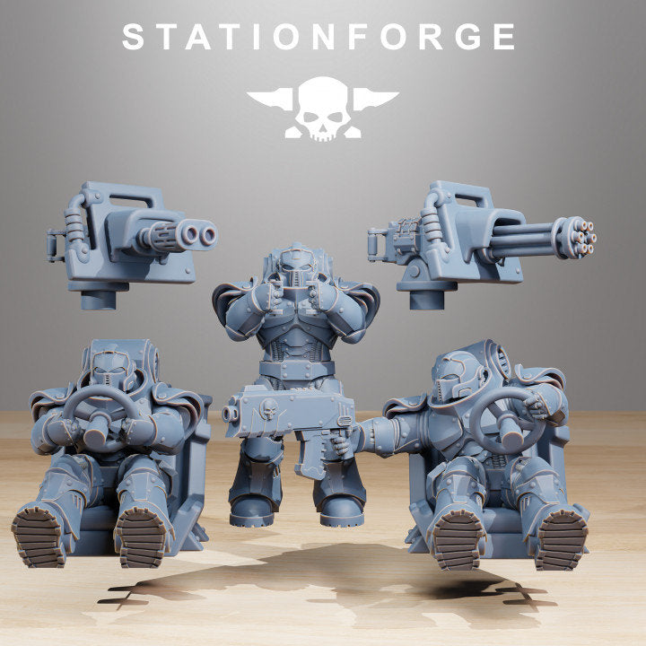 Socratis Stormrider ATV | Station Forge | Wargaming | ATV | Grimdark Future All Terrain Vehicle | Tabletop sci-fi gaming