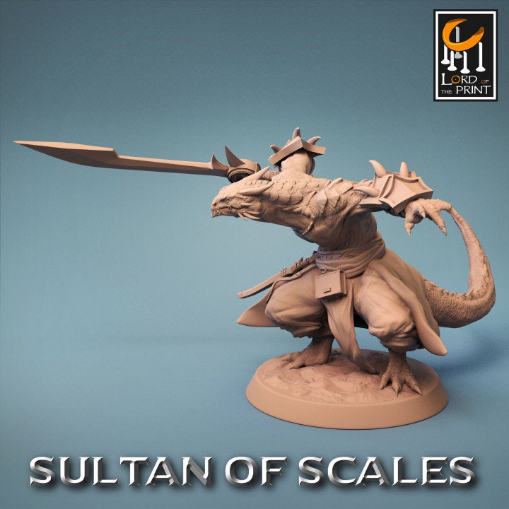Dragonborn Soldiers Wingless | Sultan of Scales | Lord of the Print | Wargaming | Dungeons and Dragons | Tabletop RPG | DnD