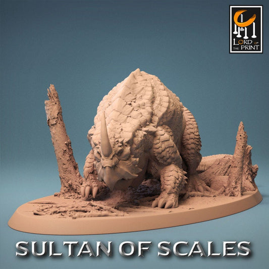 Dragonborn Galdara Mount Peddler | Sultan of Scales | Lord of the Print | Wargaming | Dungeons and Dragons | Tabletop RPG | DnD