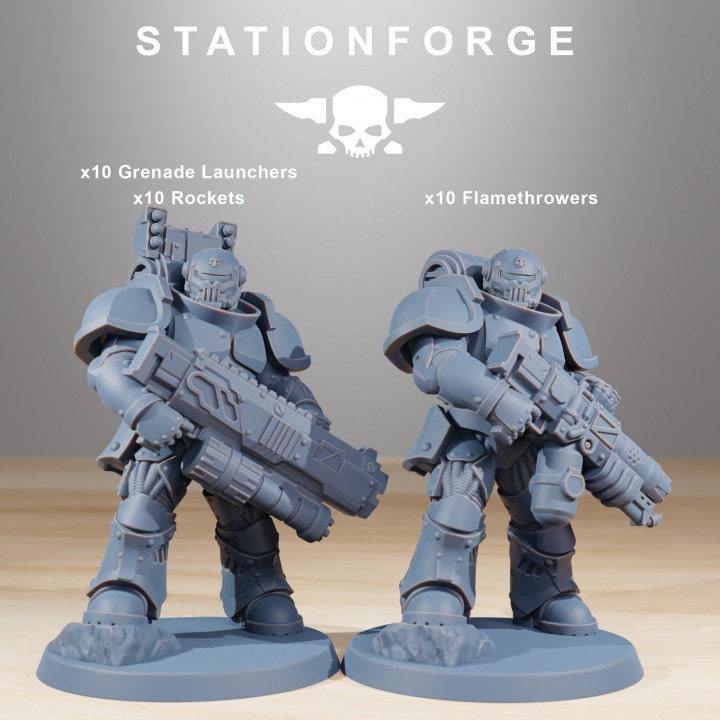 Socratis Ravagers | Station Forge | Marines | Wargaming | Infantry | Soldiers
