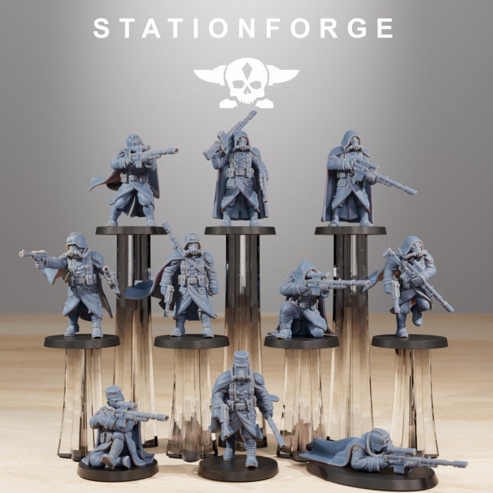 GrimGuard Marksmen | Station Forge | Marines | Wargaming | Infantry | Soldiers
