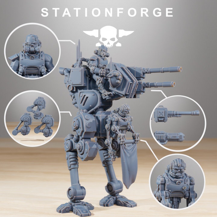 Scavenger Walker | Station Forge | Wargaming |
