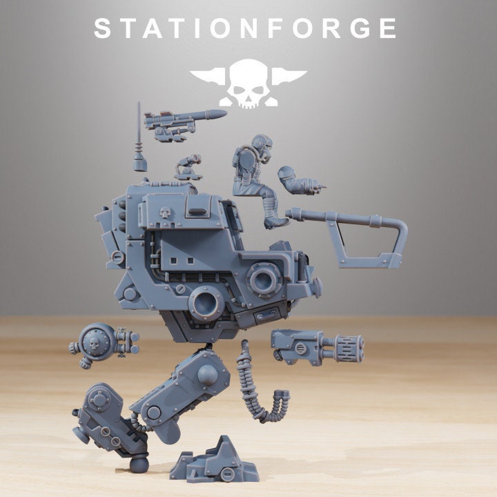 GrimGuard Walker Mk1 | Station Forge | Wargaming |