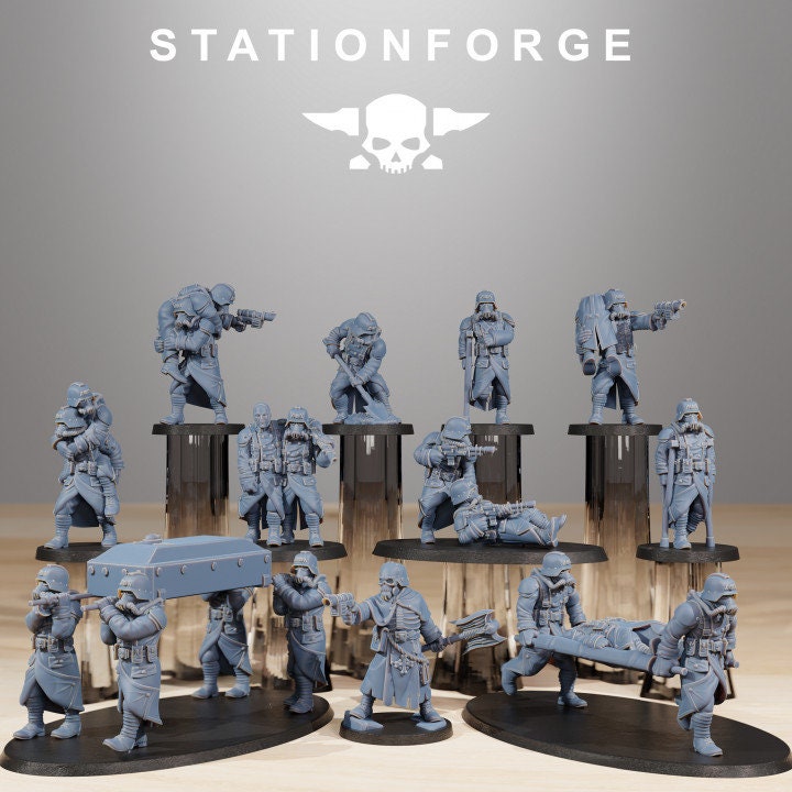 GrimGuard Casualties | Station Forge | Wargaming | Infantry | Soldiers