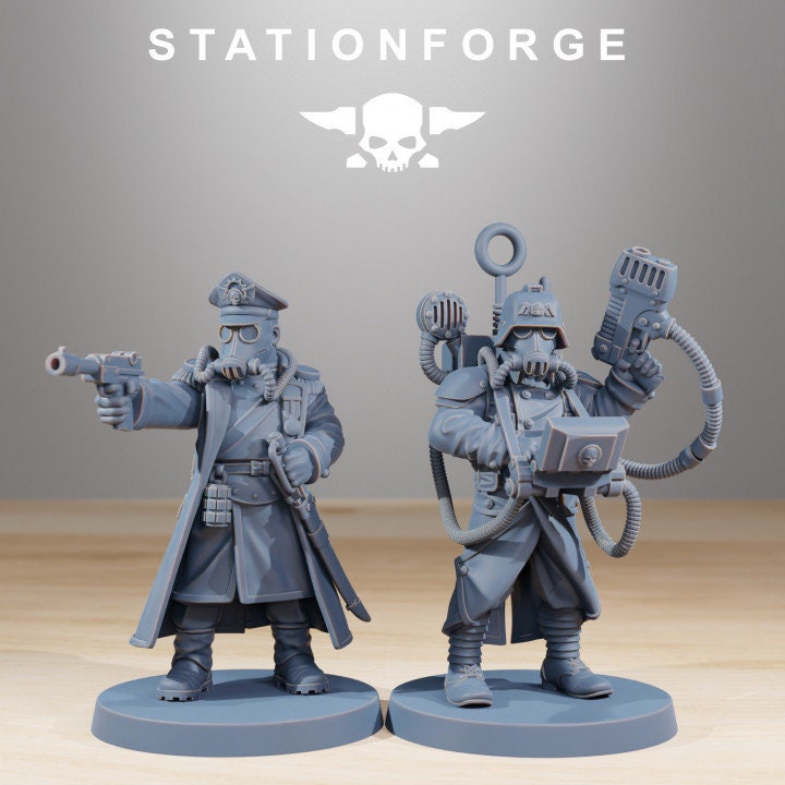 GrimGuard Combatants | Station Forge | Wargaming | Infantry | Soldiers