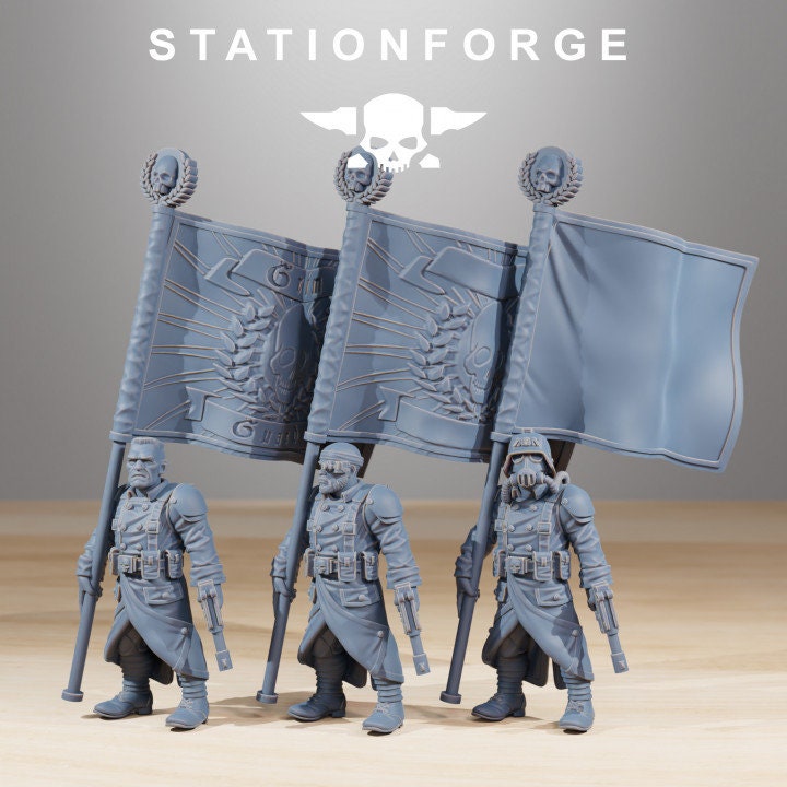 GrimGuard Combatants | Station Forge | Wargaming | Infantry | Soldiers