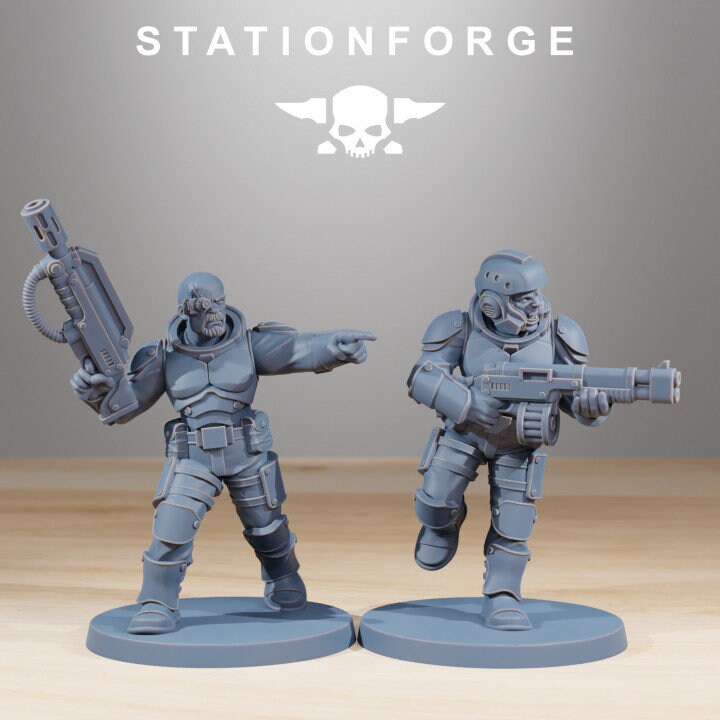 Vaskar Infantry Builder Kit | Station Forge | Wargaming | Infantry |
