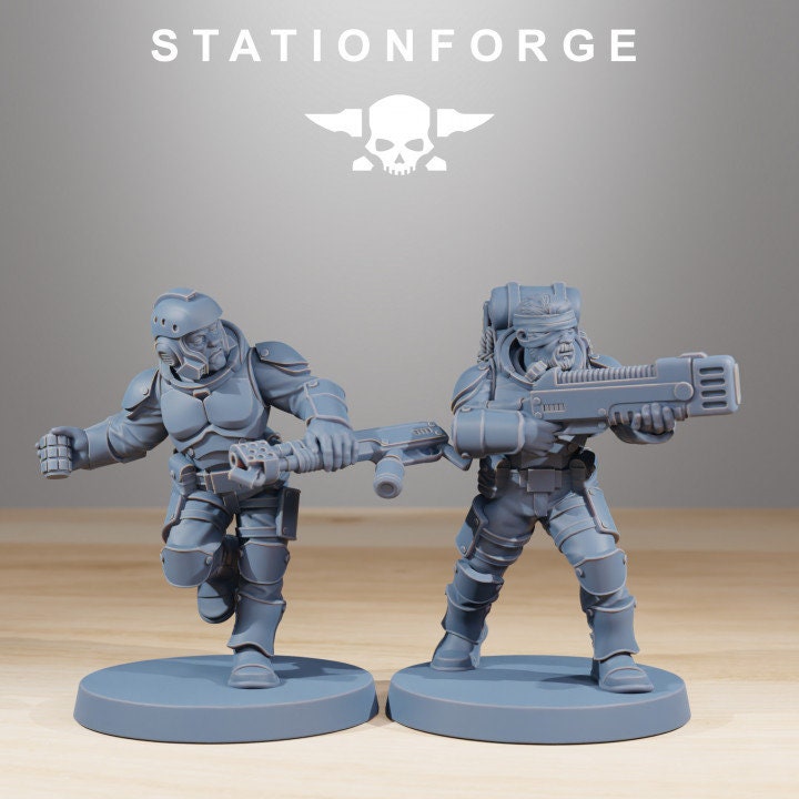 Vaskar Infantry Builder Kit | Station Forge | Wargaming | Infantry |