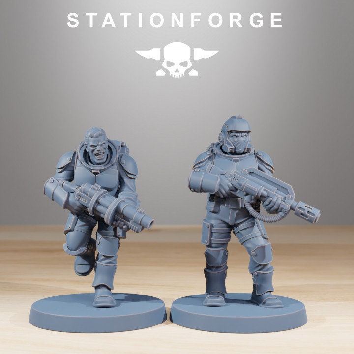 Vaskar Infantry Builder Kit | Station Forge | Wargaming | Infantry |