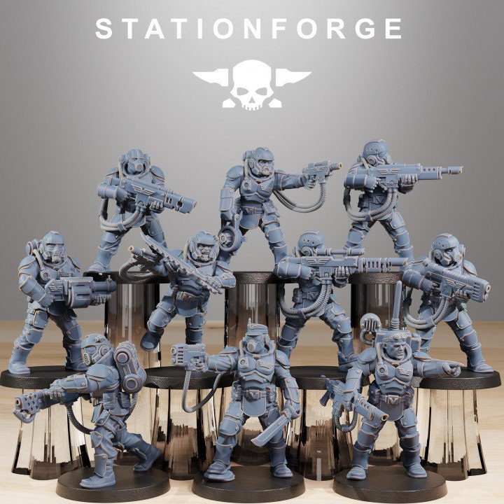 Vaskar Commandos | Station Forge | Wargaming | Infantry |