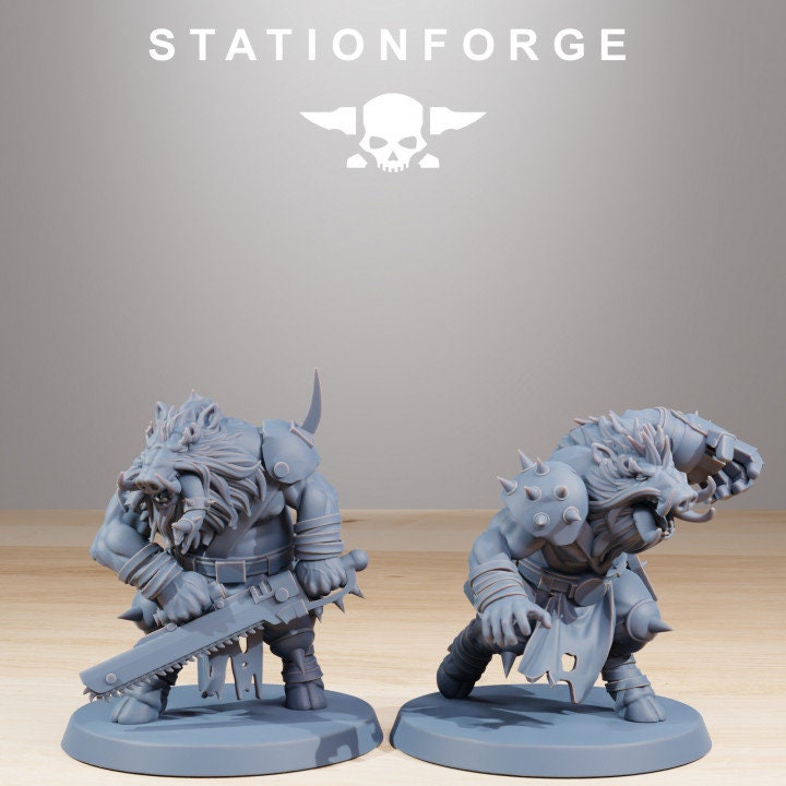 Corrupted Beasts | Station Forge | Wargaming | Infantry | Soldiers