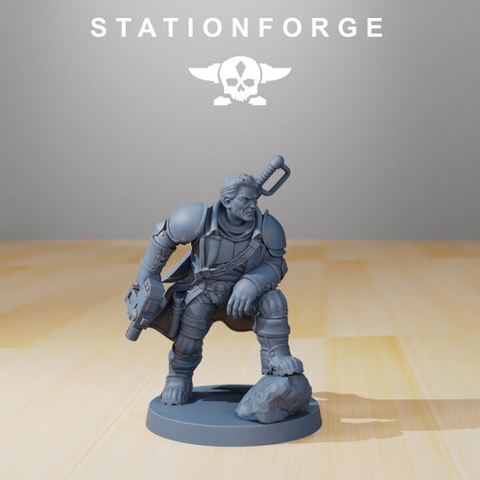 GrimGuard - Colonel Mikhail | Station Forge | Wargaming