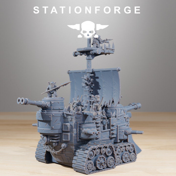 Gobs Short Pearl Battle Ship | Station Forge | Wargaming