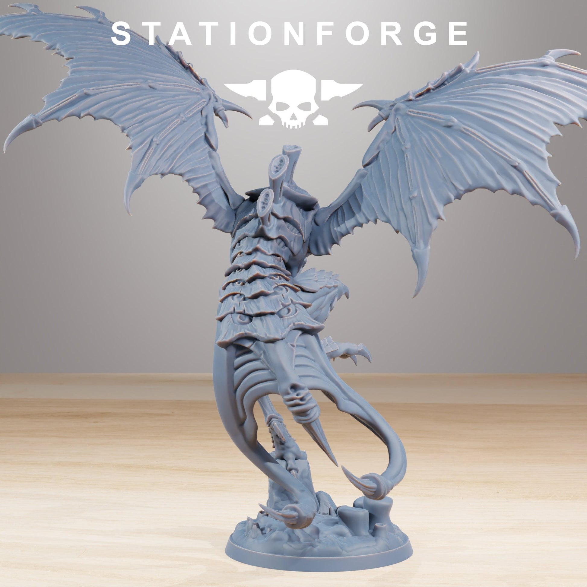 Xenarid Flyer Leader | Station Forge | Wargaming | Winged HQ Bug Leader