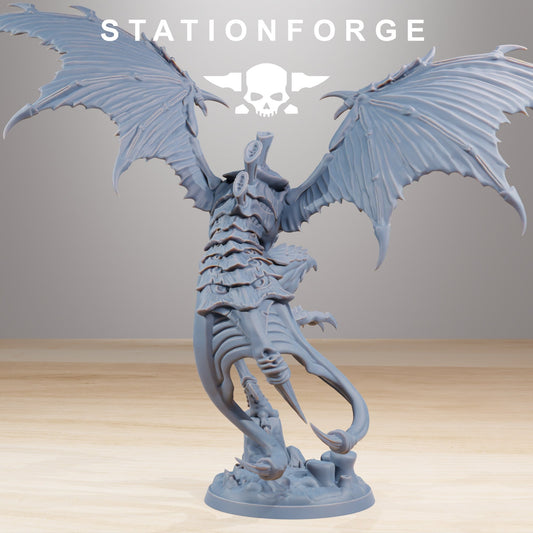 Xenarid Flyer Leader | Station Forge | Wargaming | Winged HQ Bug Leader