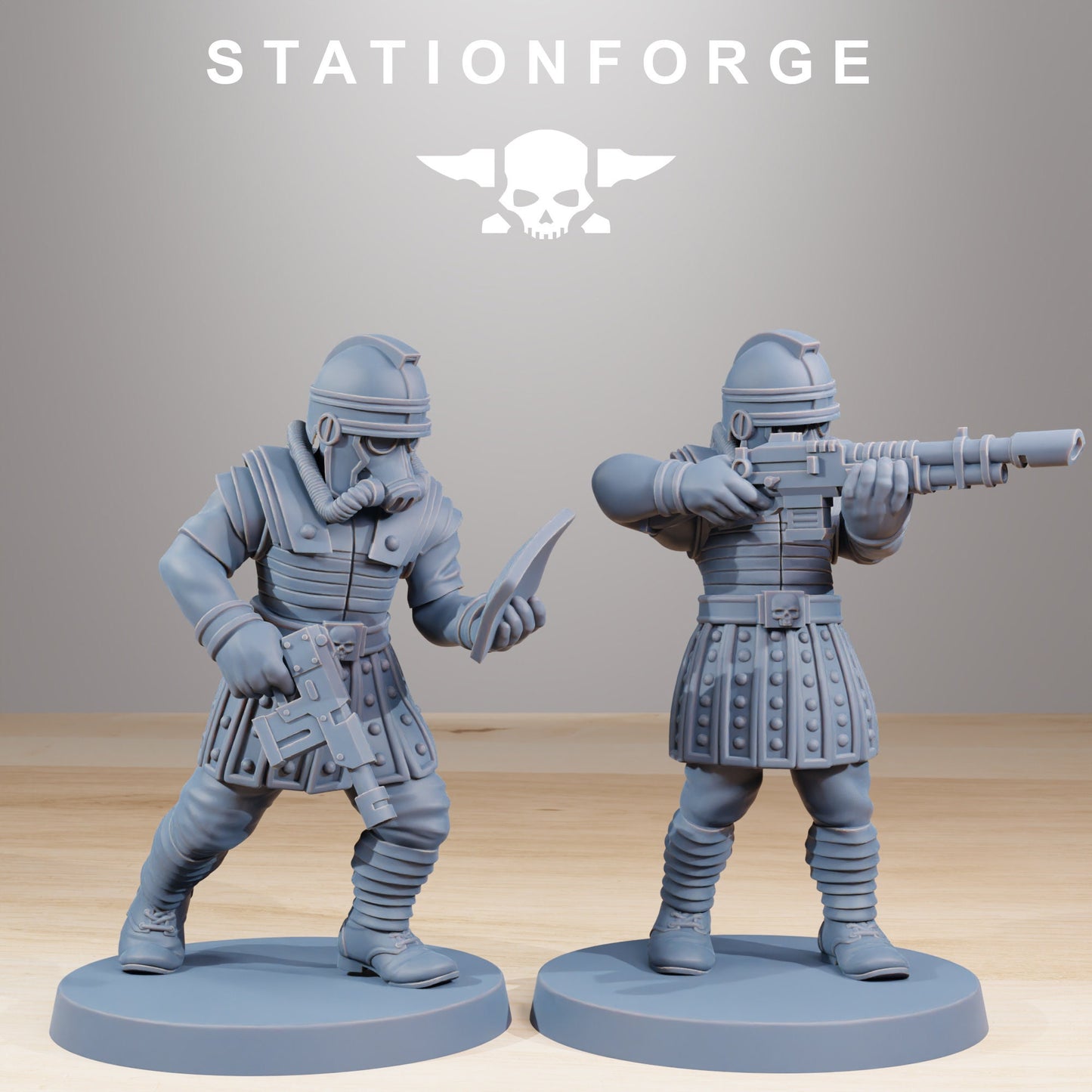 GrimGuard Vexillatio | Station Forge | Wargaming | Wargaming Miniatures | Grim Dark Future | Tabletop Sci-Fi Wargaming
