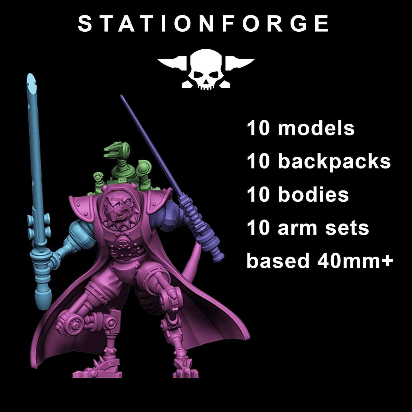 Raticus Curdsters | Station Forge | Wargaming | Infantry