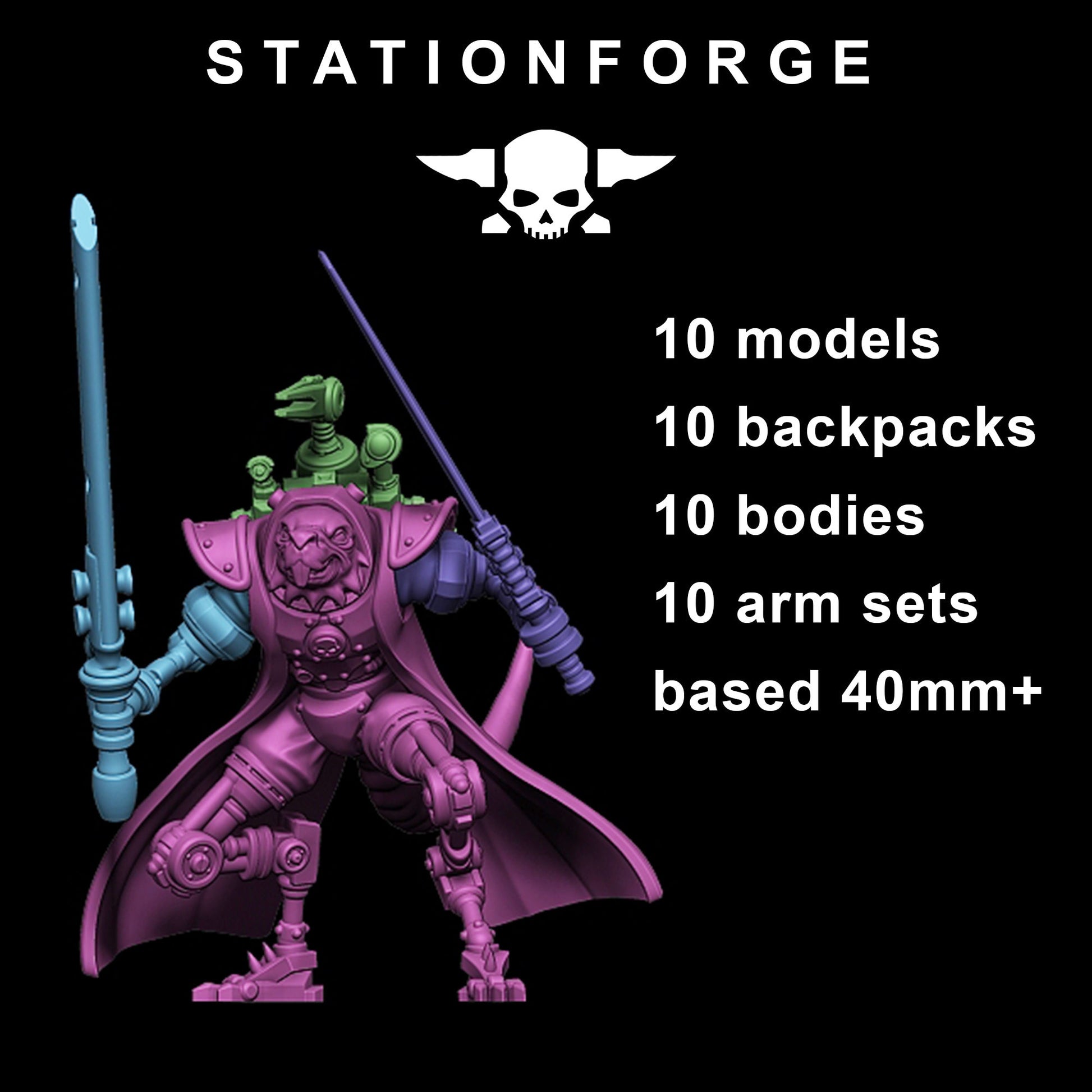 Raticus Curdsters | Station Forge | Wargaming | Infantry
