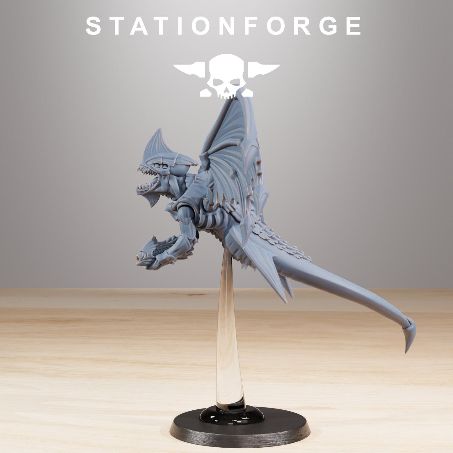 Xenarid Flyers | Station Forge | Wargaming | Xenomorph gargoyles | Alien Flyer | RPG Miniatures | Tabletop Sci-fi