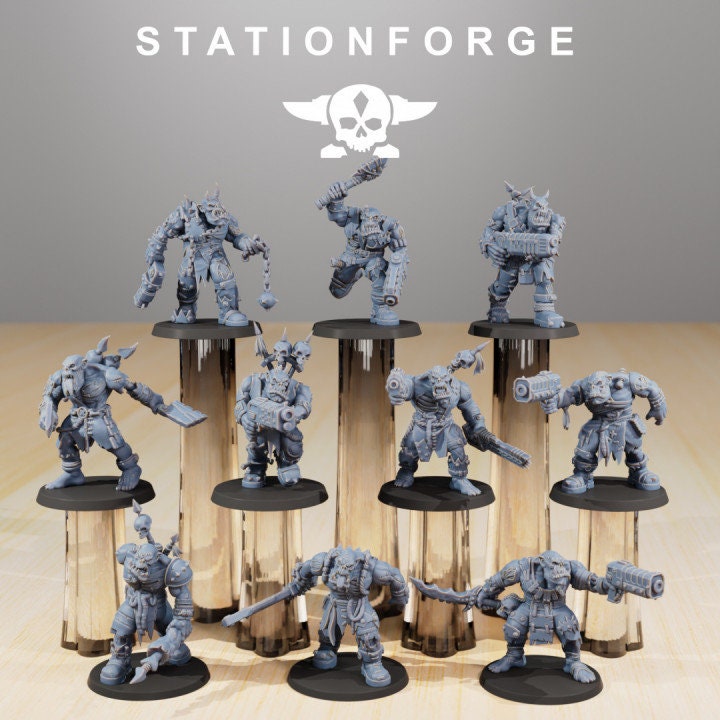 Scavenger Junkards | Station Forge | Marines | Wargaming | Infantry | Soldiers