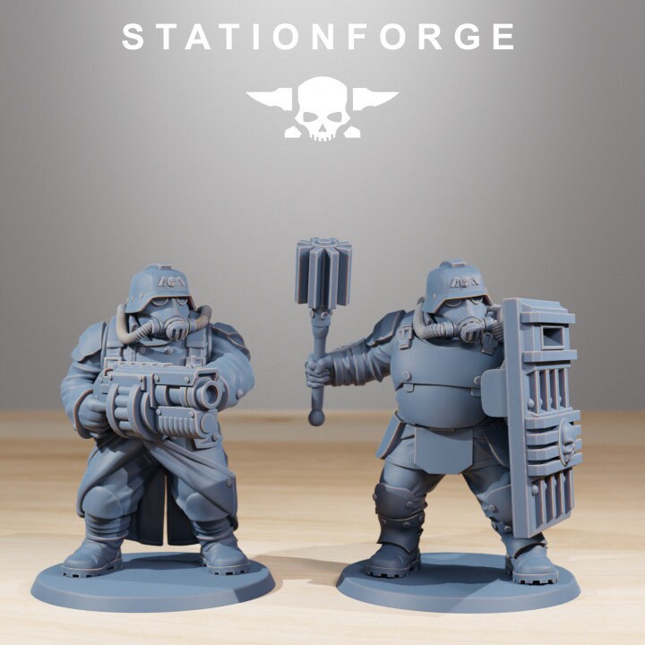 GrimGuard Mutants | Station Forge | Wargaming | Infantry | Soldiers