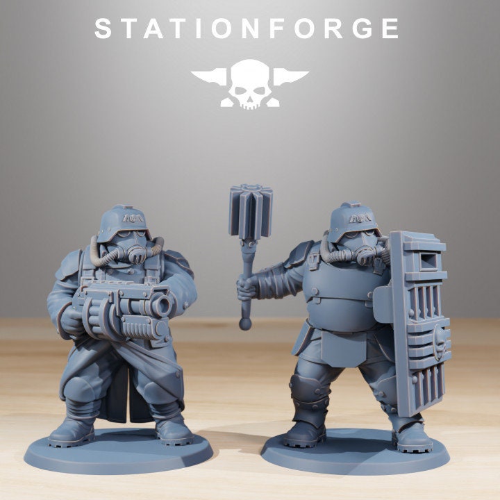 GrimGuard Mutants | Station Forge | Wargaming | Infantry | Soldiers