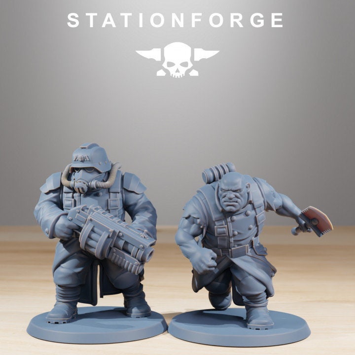 GrimGuard Mutants | Station Forge | Wargaming | Infantry | Soldiers
