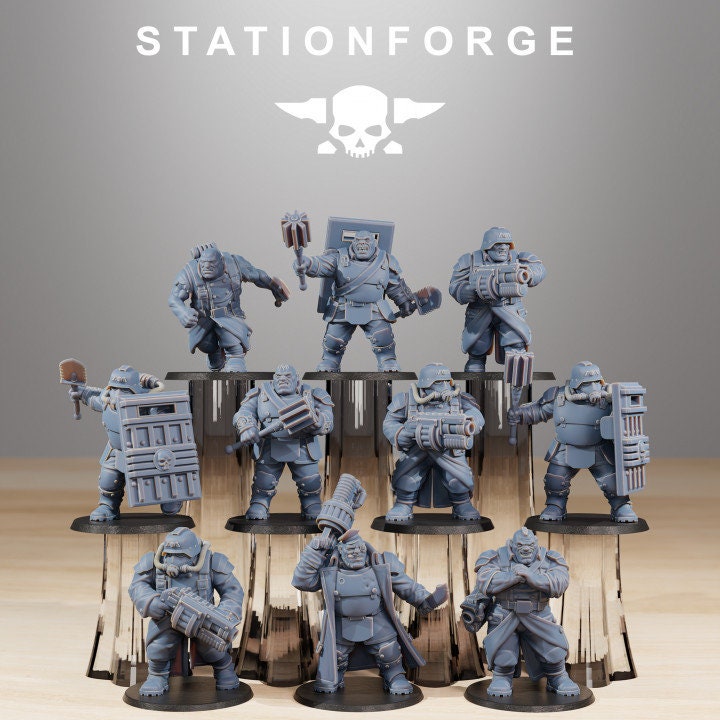 GrimGuard Mutants | Station Forge | Wargaming | Infantry | Soldiers