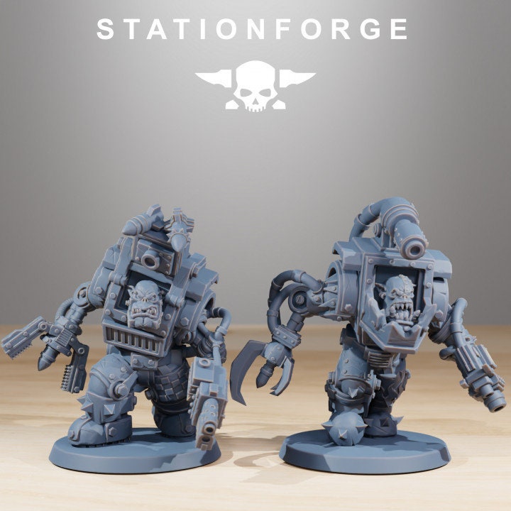 Orkaz Steelbrutes | Station Forge | Orkaz | Wargaming | Ork | Orcs |